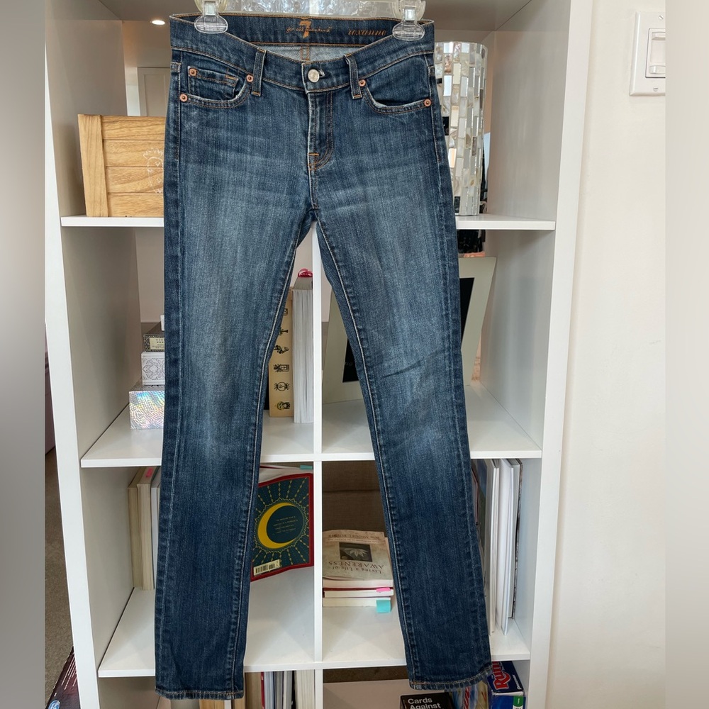 7 For All Mankind Roxanne straight leg jeans